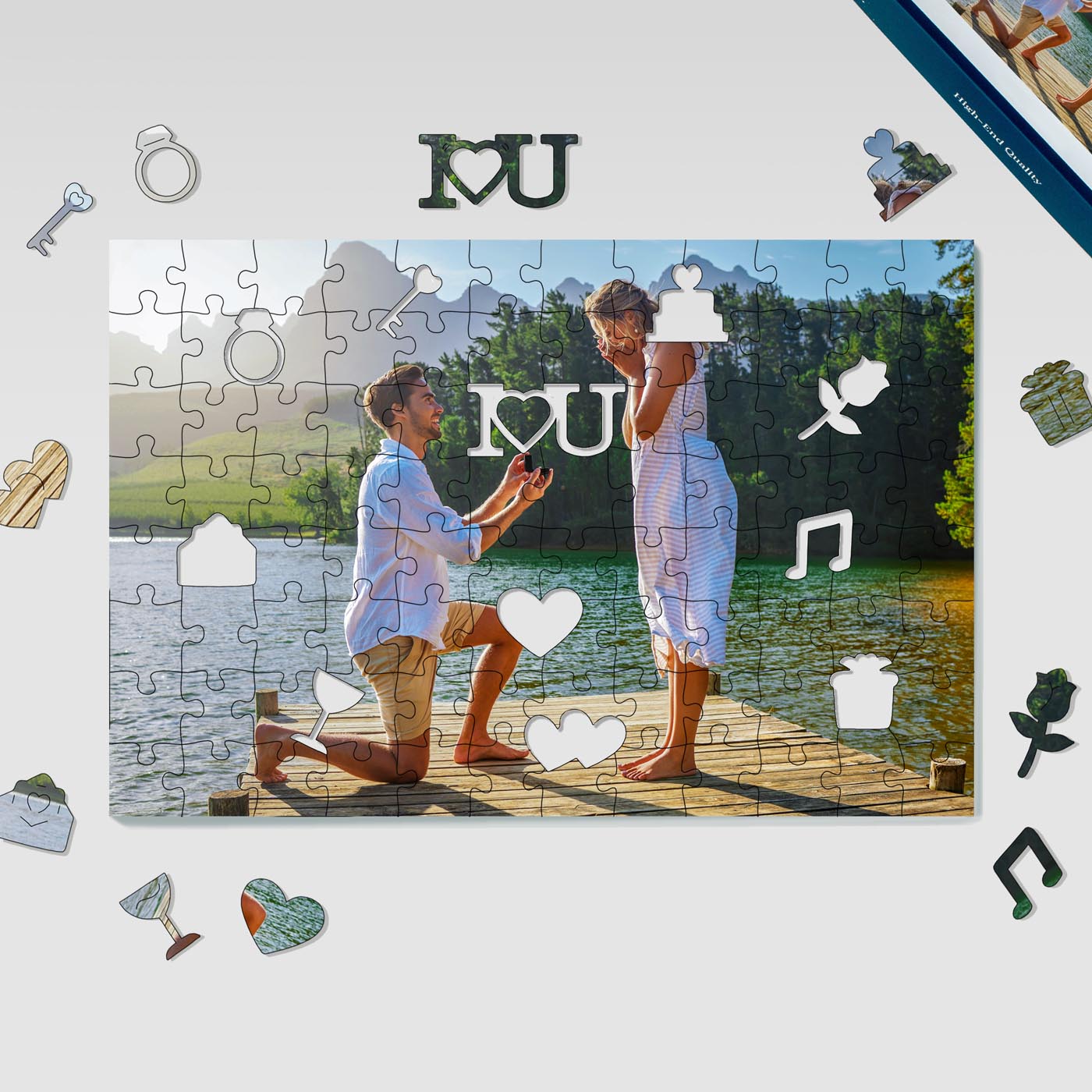 Customized Premium Puzzles - Couples