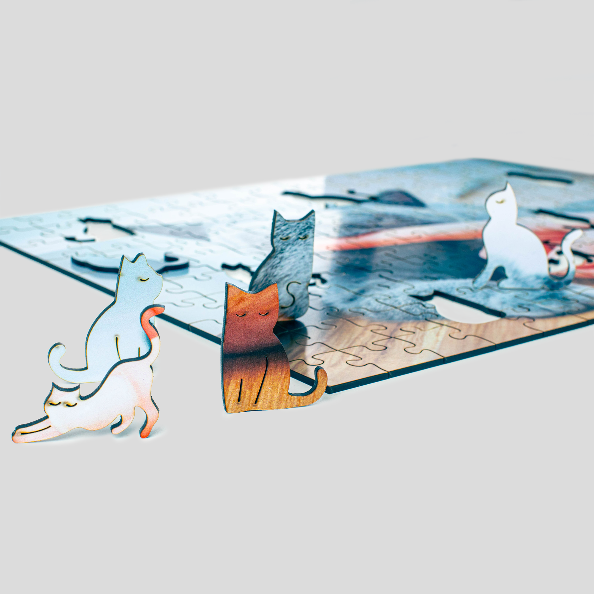 Customized Premium Puzzles - Cat